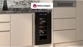 Podręczna winiarka - 18 butelek - Termoelektryczna