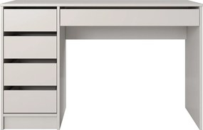 Kaszmirowe nowoczesne biurko z szufladami 120x55 H3-C84