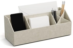 Kartonowy organizer na artykuły papiernicze Elisa Canvas Paper Laminate – Bigso