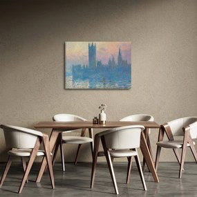 Obraz - Claude Monet, The Houses of Parliament, Sunset, reprodukcje (70x50 cm)