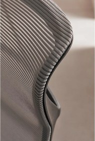 Czarne tapicerowane krzesło biurowe Hoboken – Yes Everyday