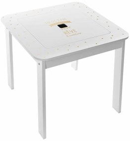 Stolik dla dzieci z tablicą do pisania + 2 taboret