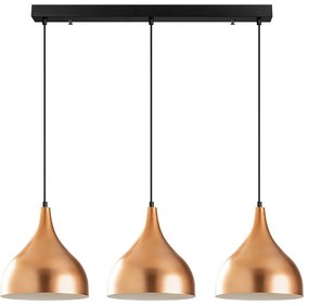 Lampa wisząca Saglam - 3781, miedziany