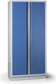Metalowa szafa warsztatowa EXPERT, 2000 x 915 x 458 mm, niebieski
