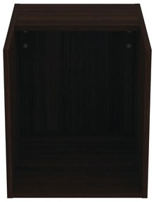 Ciemnobrązowa niska wisząca szafka łazienkowa w dekorze dębu 40x44 cm i.Life B – Ideal Standard
