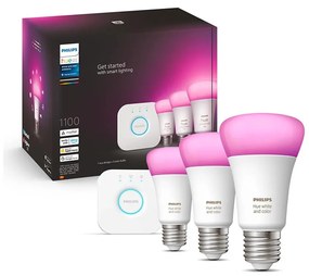 Zestaw podstawowy Philips Hue WACA 3xE27/9W/230V 2000-6500K + urządzenie łączące