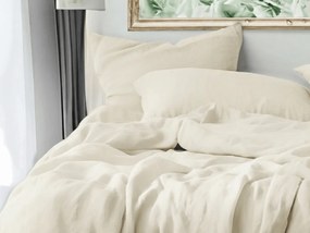 PrzytulneMieszkanie.pl PrzytulneMieszkanie.pl Pościel muślinowa PURELY kremowa Rozmiar pościeli: 2 szt 80 x 80 cm | 200 x 200 cm