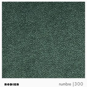 Zielony narożnik z materiału bouclé (lewostronny/z szezlongiem) Mirel – Rodier