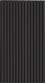 Panely Akustyczne z Drewnianych Płotek SucceBuy 120 x 60 cm, Współczesny Dekor, Czarny Buk