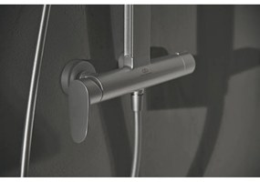 Metalowy zestaw prysznicowy w kolorze matowego srebra 111 cm ALU+ – Ideal Standard