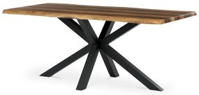 Stół do jadalni 180 x 90 cm, stare drewno