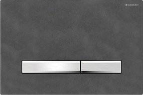 Geberit 115.788.JM.2 - Przycisk spłukujący Sigma50 24,6x16,4 cm, łupkowy/matowy chrom