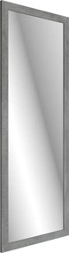 Nowoczesne wiszące lustro beton E6-C20