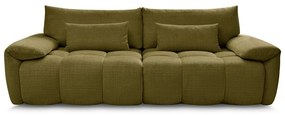 Zielona sofa z tkaniny szenilowej 264 cm Ivane – Bobochic Paris