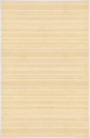 Naturalny dywan bambusowy 100x160 cm z antypoślizgowym podparciem