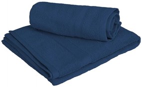 Ręcznik CLARYSSE ELEGANCE 60x110 cm ciemnoniebieski, 100% bawełna