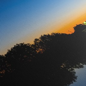 Obraz zachodu słońca (170x50 cm)