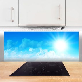 Panel Szklany Blask Słońca nad Horyzontem