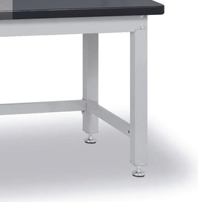 Dodatkowe półki na narzędzia do stołów G4, 2 półki, nośność 40 kg, 1800 x 300 x 450 mm