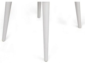 Zestaw krzeseł do jadalni Alfa Cream and White, 2szt.