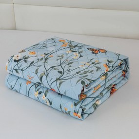 Narzuta na łóżko MONARCH WINGS, jasnoniebieska Rozmiar: 170 x 210 cm