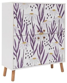 Biała szafka 95x111 cm Multilux – Kalune Design