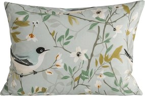 Poszewka na poduszkę z mikrofibry FLORIBIRD 50x70 cm, zielona