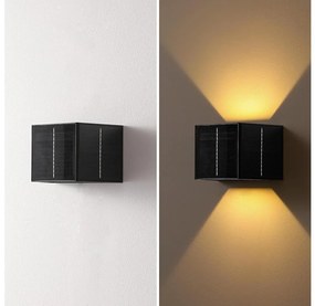 Brilagi - LED solarny kinkiet SOLAR CUBE LED/2W/3,2V 1300 mAh IP54