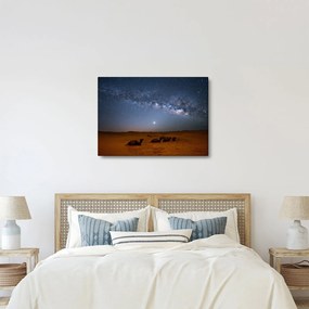Obraz - Noc na pustyni (70x50 cm)