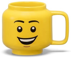 Żółty ceramiczny kubek dla dzieci 255 ml Head – LEGO®