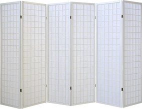 Przegroda pokojowa 175x264x2,2 cm biała Shoji