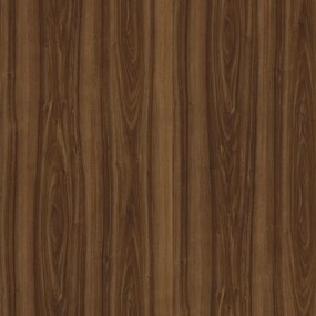 Szafa biurowa niska SOLID, 800 x 400 x 1080 mm, orzech