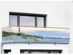 Plastikowa osłona balkonowa 500x85 cm North Sea Coast – Maximex