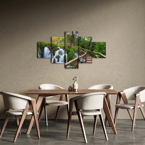 Obraz - Jeziora Plitwickie (125x70 cm)