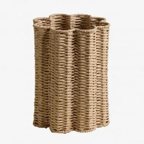 Kosz Z Plecionej Liny I Metalu Tadinov ↑35 Cm - Sklum