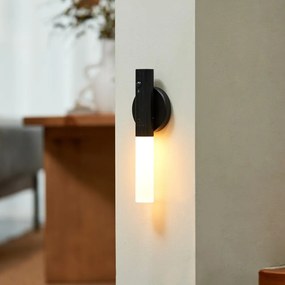 Czarny kinkiet LED na USB Baton – Gingko