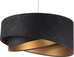 Czarno-złota lampa wisząca glamour F9-W13