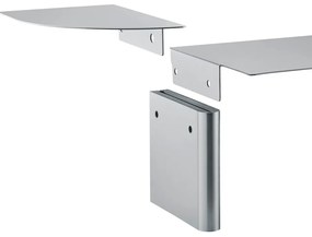 Półka ze stali nierdzewnej w kolorze matowego srebra 80 cm Oru – Blomus