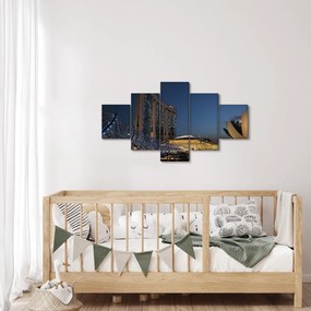 Obraz nowoczesnej metropolii (125x70 cm)