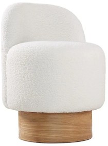 Fotel dziecięcy RIKI 40x47 cm biały