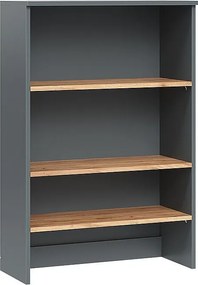 Szafka łazienkowa antracyt/złoty dąb 68x29x100.4 viktor