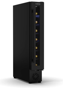 Klarstein Vinesse 14.5cm 7 Butelek Winiarka do Zabudowy Czarny