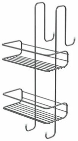 GEDY 2485 Chrom line półka prysznicowa wisząca, 24 x 49 x 22 cm, srebrny