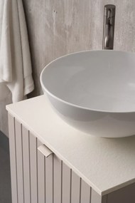 Szafka pod umywalkę HARMO 50 cm kaszmir półmat KROFAM