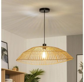Brilagi - LED żyrandol na lince CERIA BOHO 1xE27/40W/230V śr. 70 cm brązowy