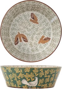 Zielona ceramiczna misa ø 28 cm Hezha – Bloomingville
