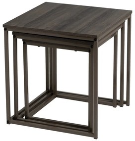 Stoliki zestaw 3 szt. 40x40 cm – Casa Selección