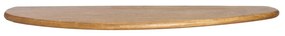 Półka z litego drewna mango w naturalnym kolorze 100 cm Ginosu – Light &amp; Living