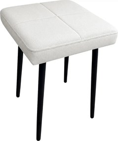 Taboret MAX podstawa czarna : Kolor Stelaża - Czarny , Kolor tkaniny - EKO-SKÓRA - 10D, Typ tkaniny - Eko-skóra