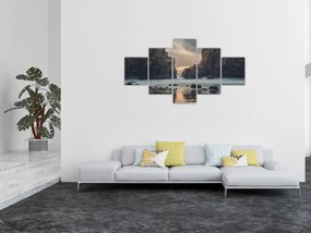 Obraz - O zmierzchu (125x70 cm)